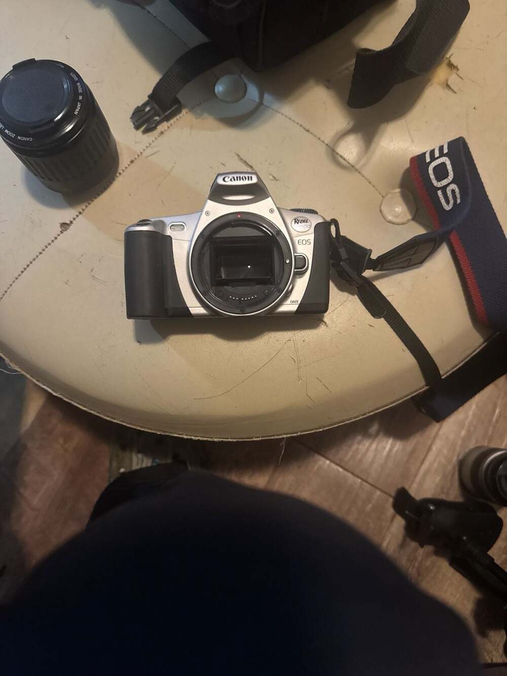 Canon EOS Rebel 2000 Film Camera Body Only, Untested 13803018486